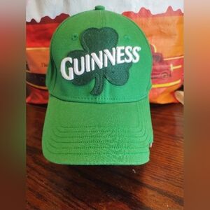 Guinness Green‎ Snapback Hat with Built‑In Bottle Opener Brim